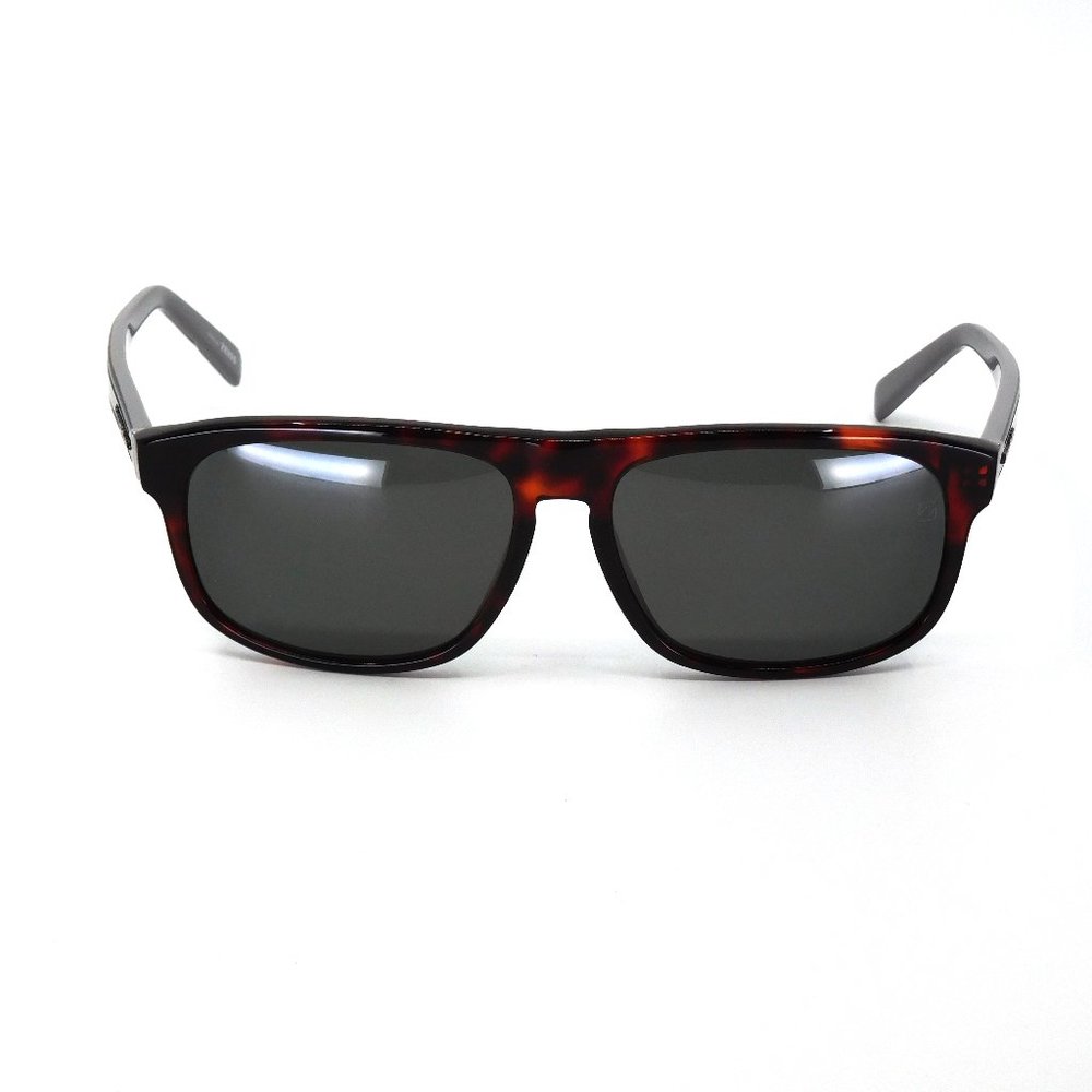 ERMENEGILDO ZEGNA “EZ0003” Black & Brown Sunglasses